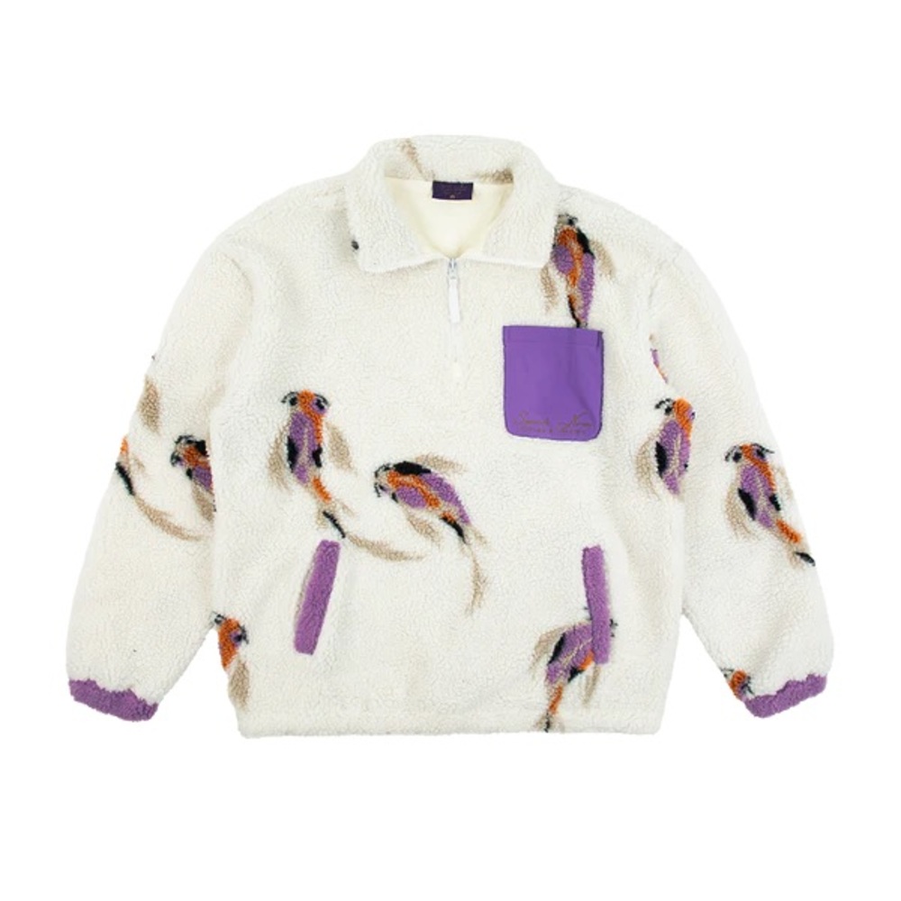 taylor swift koi fish sherpa jacket